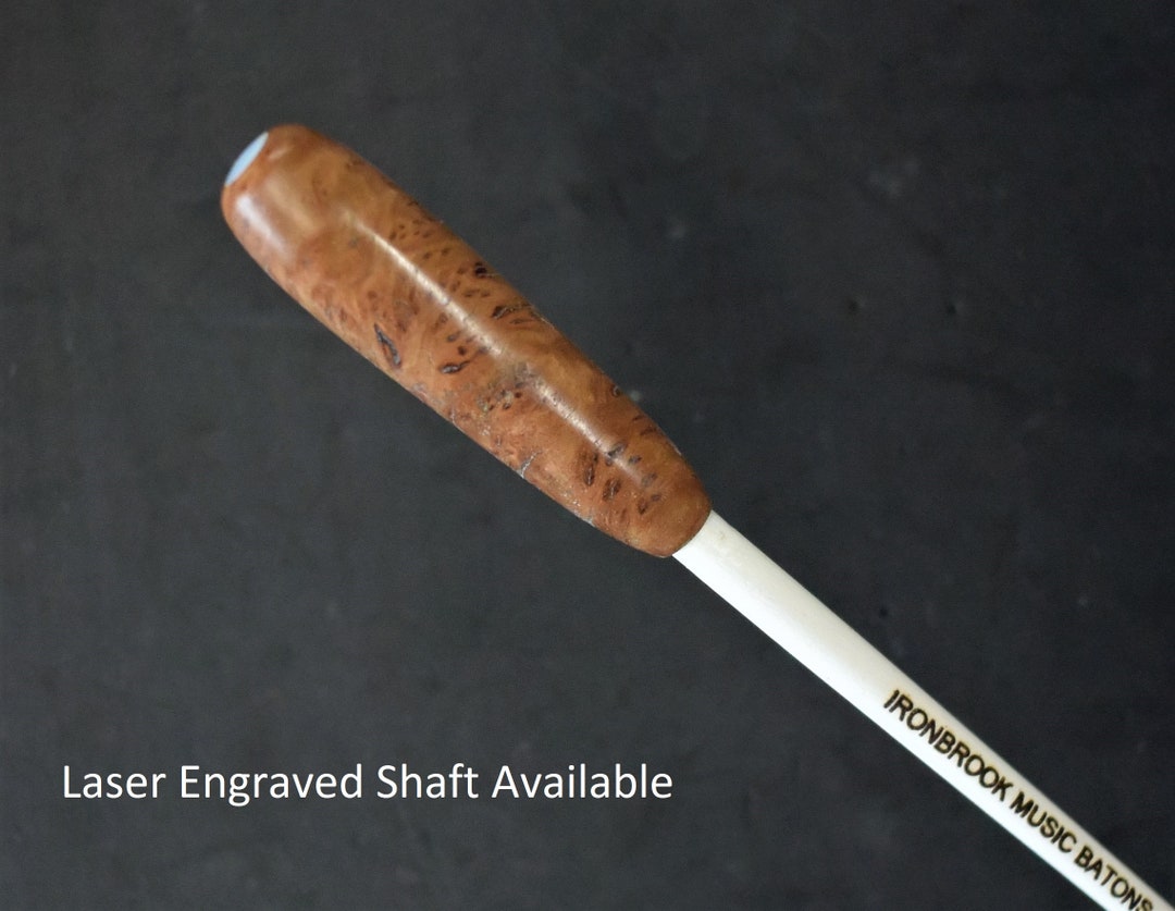 Personalized Music Conductor Baton Australian Bimble Box Burl Etsy