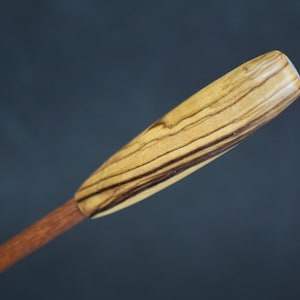 Personalized Music Conductor Baton: Olivewood with Lacewood shaft plus Gift Box