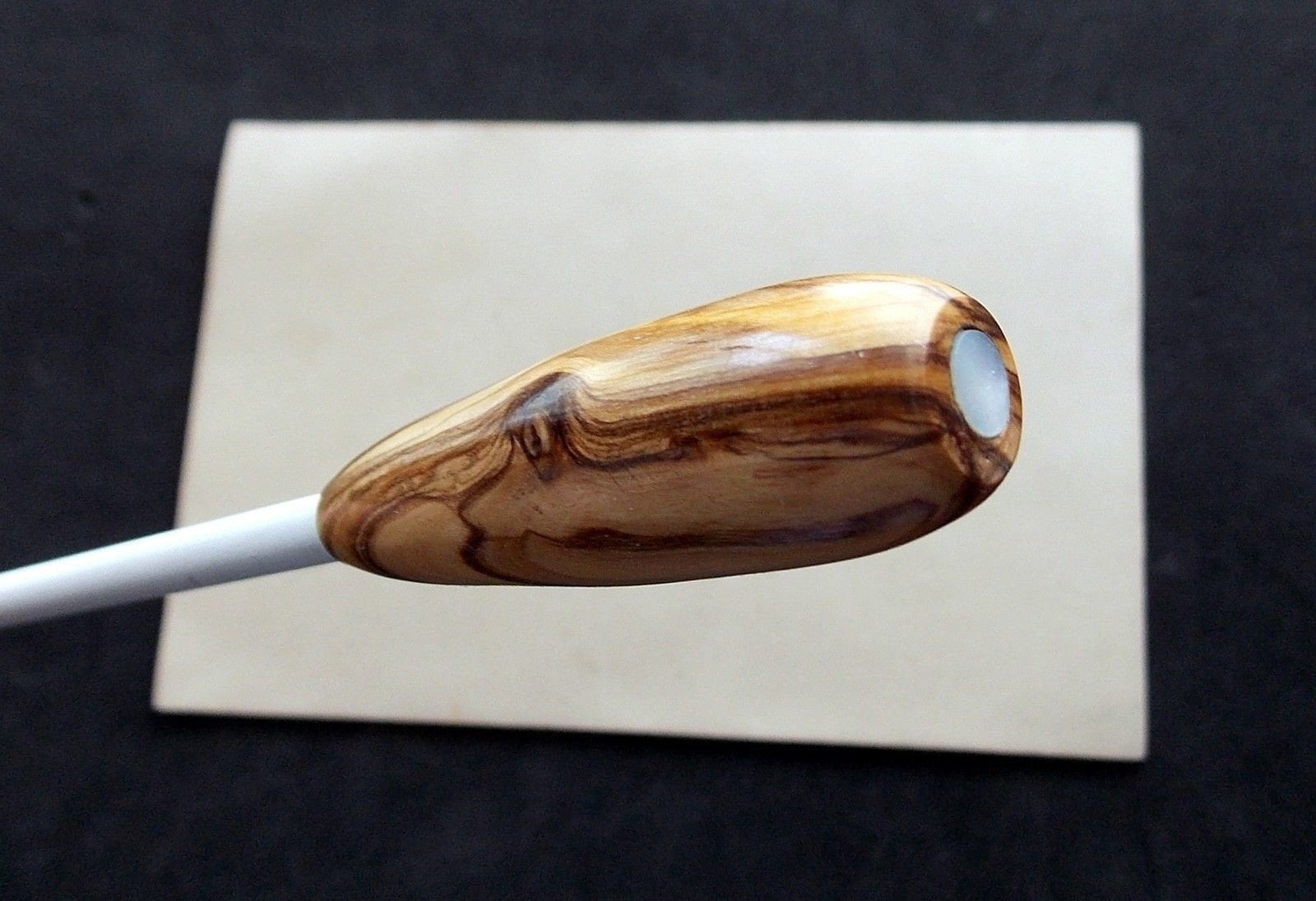 Bacchetta Per Direzione D'Orchestra – Leggera, Con Manico In Legno E Asta In Fibra Di Vetro – Design Ergonomico, Perfetta Per Direttori E Musicisti