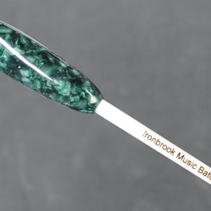 Music Conductor Baton: Green crush Acrylic plus Gift Box