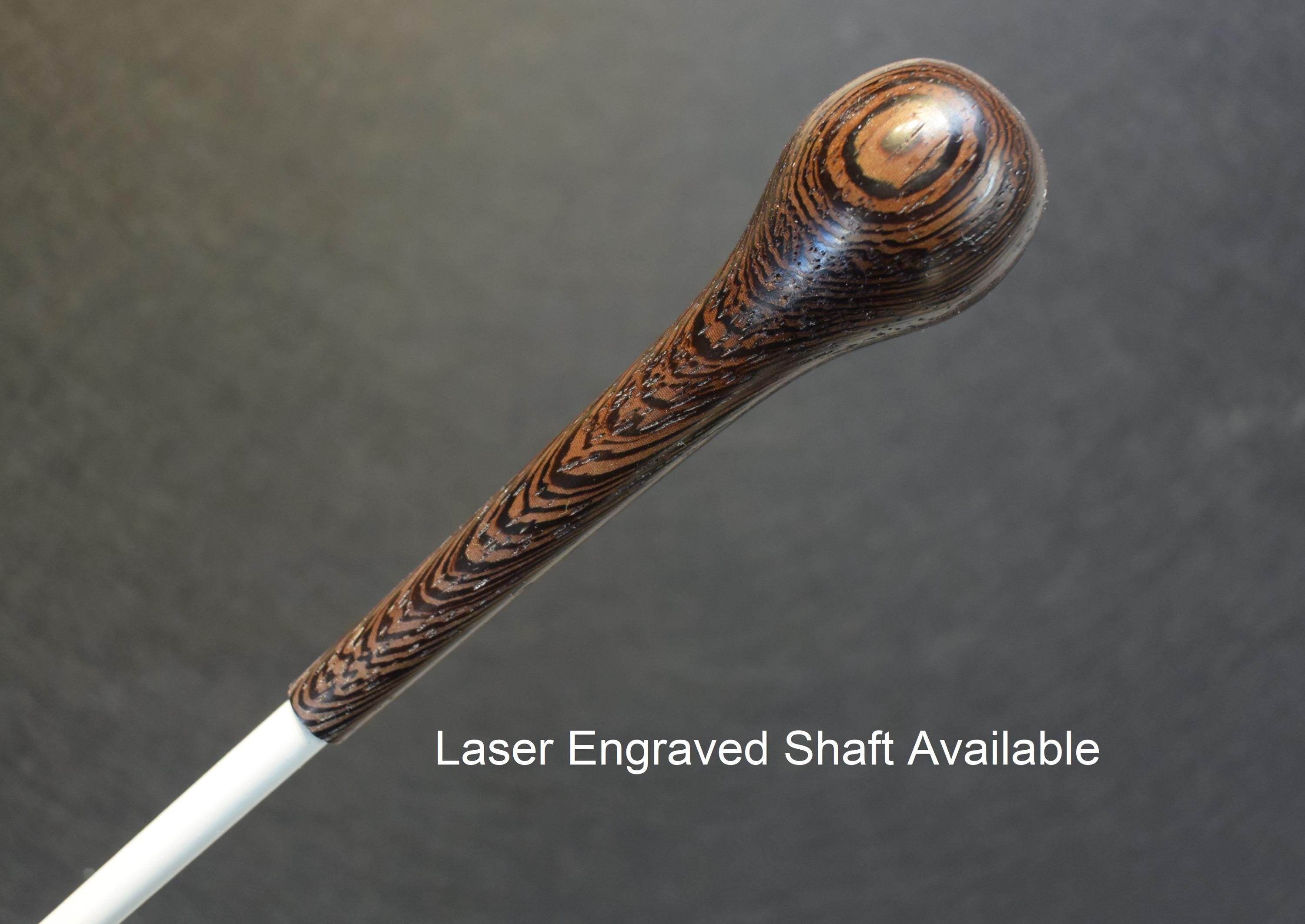 Music Conductor's Baton: Exotic Wenge With Long Handle and Gift