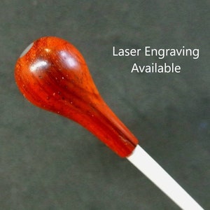 Music Conductor Baton: Padauk with Gift Box
