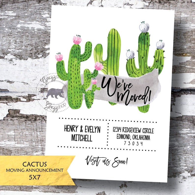 Cactus Moving Announcement