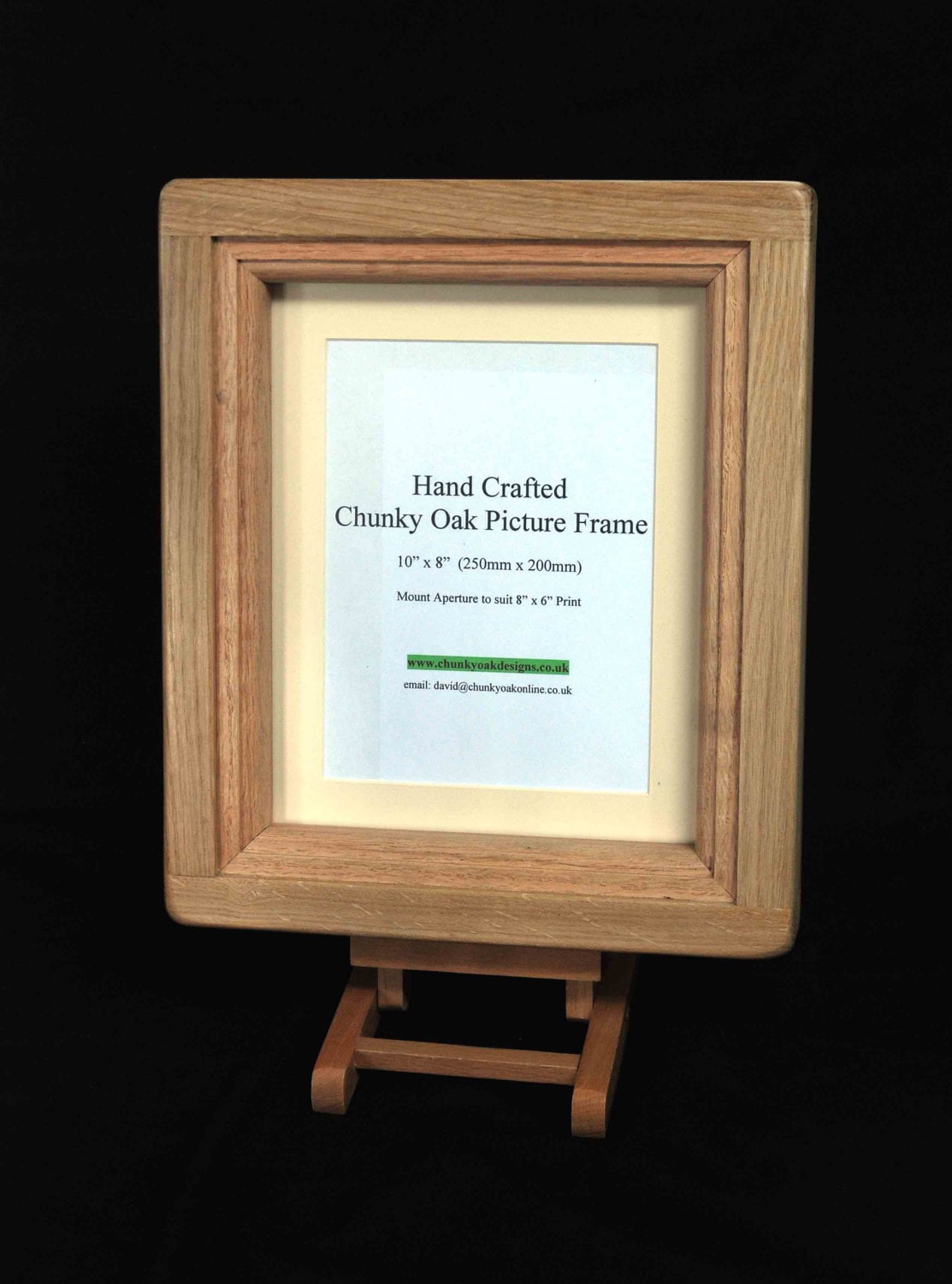 Oak Picture Frame 18 X 14 Solid Oak Etsy UK