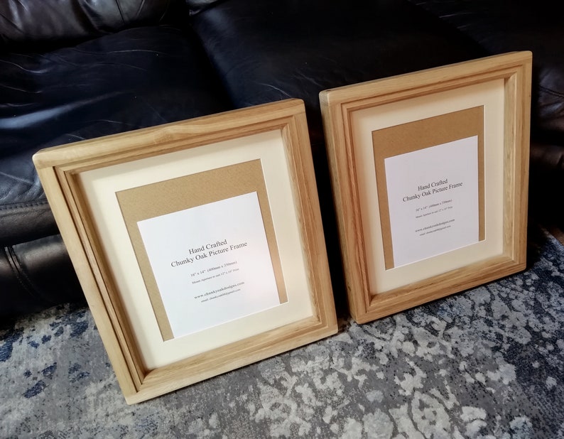 Oak Picture Frame 16 X 12 Solid Oak Etsy UK