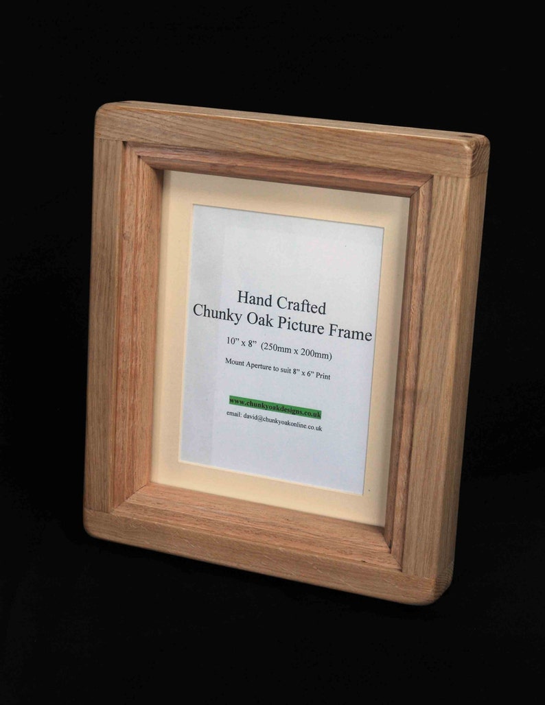 Oak Picture Frame 16 X 12 Solid Oak Etsy UK
