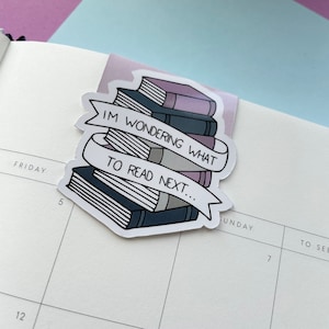 I’m wondering what to read next MAGNETIC BOOKMARK