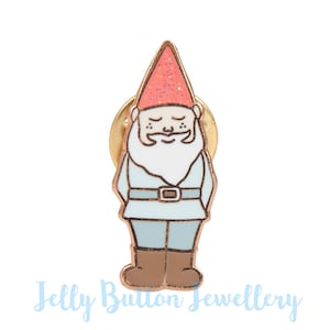 Gnome Enamel Pin image 1