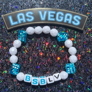 Backstreet Boys Beaded Friendship Bracelet: Vegas Residency, Millennium Concert