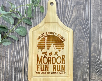 Potato Definition Engraved Cutting Board LOTR Lord of the Rings Nerdy Gift 