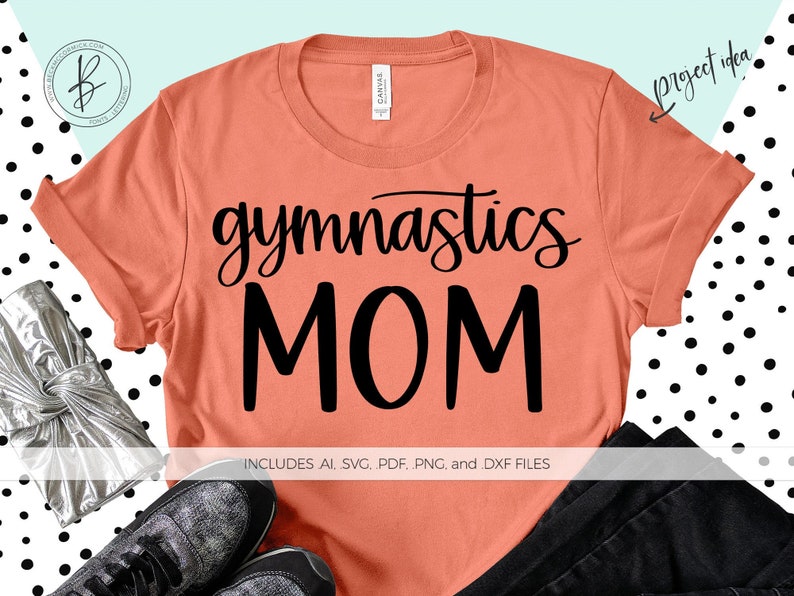 Download Gymnastics Mom SVG Silhouette Cut File Instant Download | Etsy