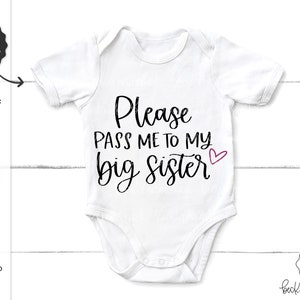 Bitte führen Sie mich zu meiner großen Schwester SVG - Onesie SVG - neues Baby SVG - Familien geschnitten - süßes Baby-Shirt - Sofortiger Download Cricut - Cricut