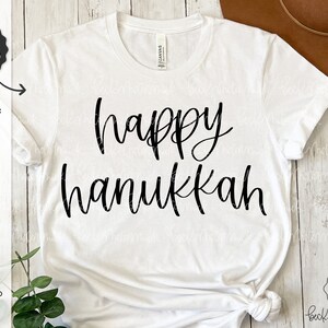 Felice Hanukkah SVG - Cricut SVG - File Cricut - Cricut Download - File Silhouette - Ebraico Svg - Vacanze Svg - Inverno Svg