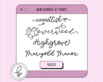 Script Bundle: Hochzeitsschriften