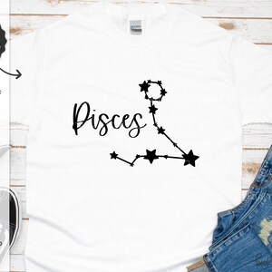 Vissen SVG - Dierenriem SVG - Sterrenbeeld Svg - Instant Download Cricut - Cricut Svg - Astrologie Svg - Verjaardag Svg - Horoscoop Svg