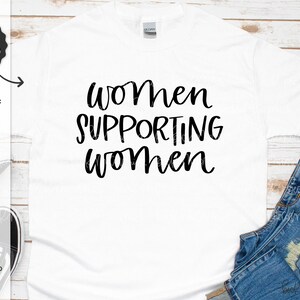 Frau unterstützt Frauen SVG - Cricut SVG - Cricut Datei - Cricut Download - Für Cricut - Feministische zwarte - Frau Power Form - Feminismus
