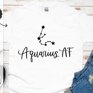 Waterman SVG - Dierenriem SVG - Sterrenbeeld Svg - Instant Download Cricut - Cricut Svg - Astrologie Svg - Verjaardag Svg - Horoscoop Svg