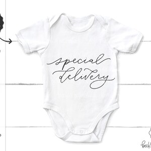 Entrega especial SVG - Onesie SVG - Novo bebê SVG - Família Svg - Camisa fofa de bebê - Download instantâneo Cricut - Cricut Svg