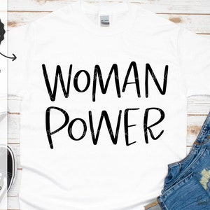 Frauen Power SVG - Cricut SVG - Cricut Datei - Cricut Download -Svg Datei für Cricut - Feministische zwarte - Frauen unterstützen Frauen svg - Feminismus