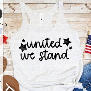 United We Stand SVG - Amerika SVG - vierter Juli SVG - Silhouette Schnitt Datei - Sofortiger Download Cricut - Cricut SVG - USA svg