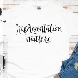 Representation Matters SVG - Inclusion Matters SVG ファイル - Cricut SVG - Cricut ファイル - Cricut ダウンロード - Silhouette ファイル