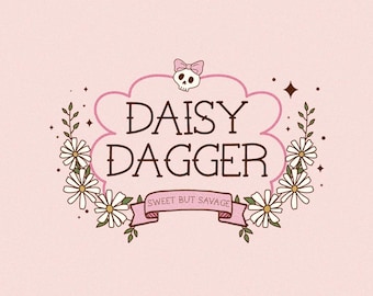 Daisy Dagger Serif Schriftart: Traditionelle amerikanische Tattoo-Schrift