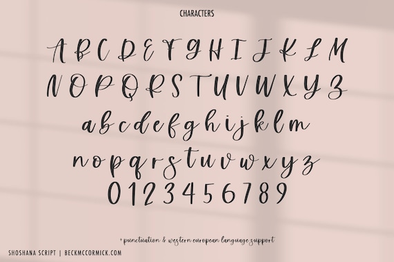 Austrian Modern Calligraphy Font - So Fontsy
