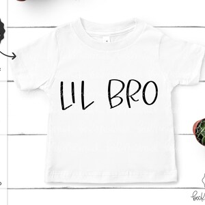 Lil Bro SVG - neues Baby SVG - Familie zwar - süßes Kind Shirt - Sofortiger Download Cricut - Cricut SVG - Cricut-Datei - Sibling SVG - Kleiner Bruder