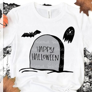 Tombstone SVG - Cricut SVG - silhouet SVG - Cricut bestand - Cricut downloaden - Svg-bestanden - Halloween Svg - Happy Halloween - grafsteen Svg