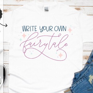 Schreiben Sie Ihr eigenes Märchen-SVG - Cricut SVG - Cricut-Datei - Cricut-Download - SVG-Datei für Cricut - Feministisches SVG - Woman Power SVG