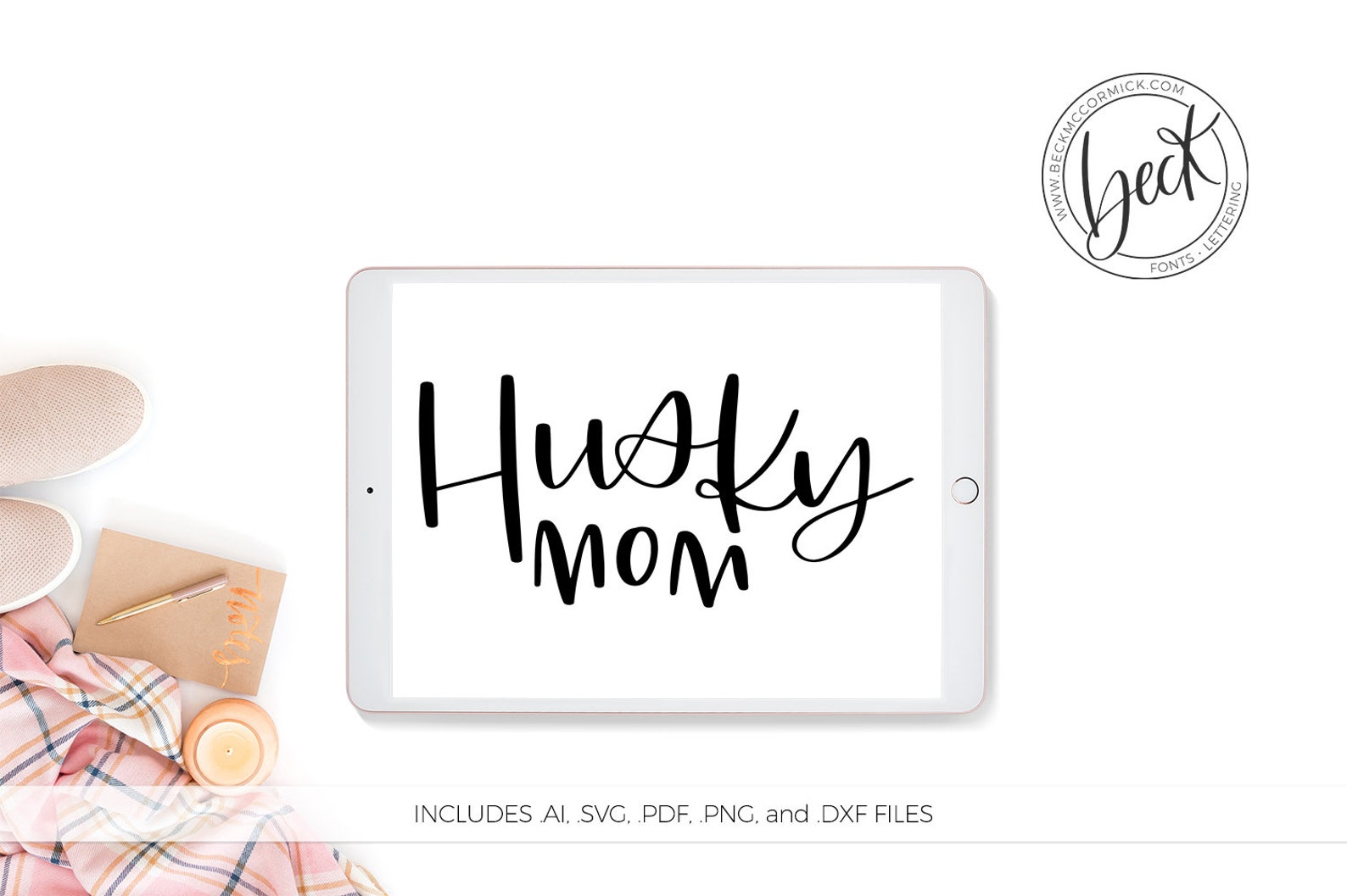 Husky Mom SVG Dog Mom SVG Silhouette Cut File | Etsy