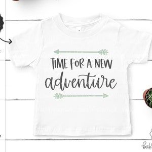 新たな冒険の時間 SVG - キャンプ SVG - 夏休み SVG - シルエット ファイル - Cricut ファイル - Cricut SVG - SVG ファイル - 旅行 SVG