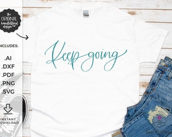 Keep Going SVG - Mental Health Matters SVG File - Cricut SVG - Cricut File - Cricut Download - Semicolon Svg - Mental Health Awareness