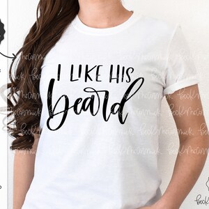 I Like His Beard SVG – I Like Her Butt SVG – Silhouette Cut File – Sofortiger Download für Cricut Instant Download Silhouette – Ehemann Ehefrau