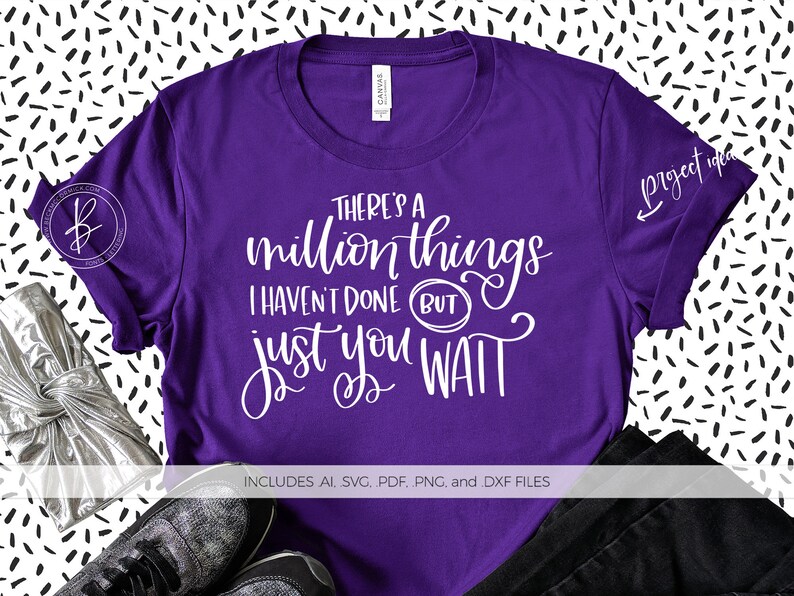 Download A Million Things I Haven't Done SVG File Hamilton SVG | Etsy