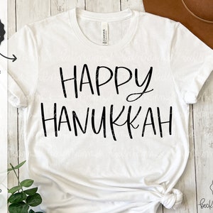 Felice Hanukkah SVG - Cricut SVG - File Cricut - Cricut Download - File Silhouette - Ebraico Svg - Vacanze Svg - Inverno Svg