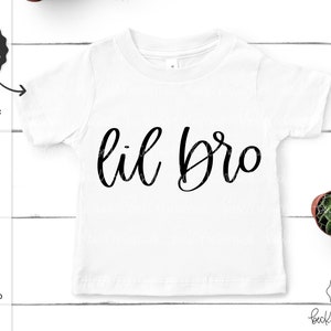 Lil Bro SVG - neues Baby SVG - Familie zwar - süßes Kind Shirt - Sofortiger Download Cricut - Cricut SVG - Cricut-Datei - Sibling SVG - Kleiner Bruder