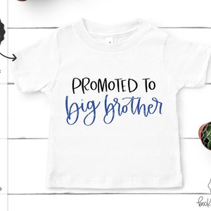 Befördert zu Big Brother SVG - New Baby SVG - Familie SVG - Cute Kid Shirt - Instant Download Cricut - Cricut SVG - Cricut-Datei - Geschwister SVG