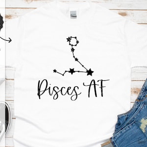 Vissen SVG - Dierenriem SVG - Sterrenbeeld Svg - Instant Download Cricut - Cricut Svg - Astrologie Svg - Verjaardag Svg - Horoscoop Svg