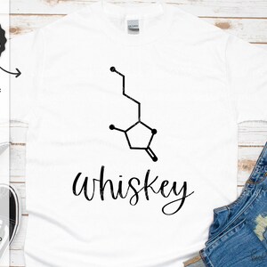 Whisky SVG - SVG de structure moléculaire - Science Svg - téléchargement immédiat Cricut - Cricut Svg - Svg de molécule de whisky - alcool