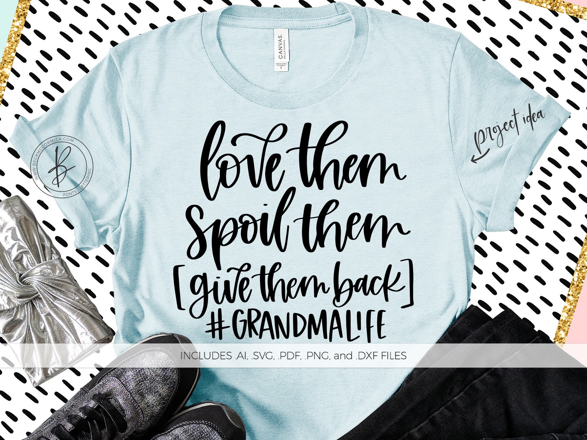Download Love Them Spoil Them Give Them Back SVG Grandma Life Svg ...