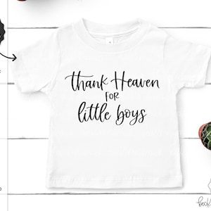 Dank de hemel voor kleine jongens SVG - Cricut SVG - Cricut bestand - Cricut downloaden - nieuwe Baby SVG - broer Svg - zoon Svg - hemel Svg
