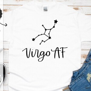 Maagd SVG - Dierenriem SVG - Sterrenbeeld Svg - Instant Download Cricut - Cricut Svg - Astrologie Svg - Verjaardag Svg - Horoscoop Svg