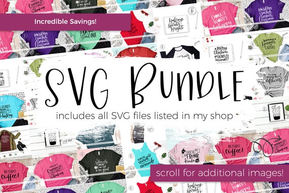 Download Entire Shop Svg Bundle Cricut Svg Silhouette File Cricut Etsy