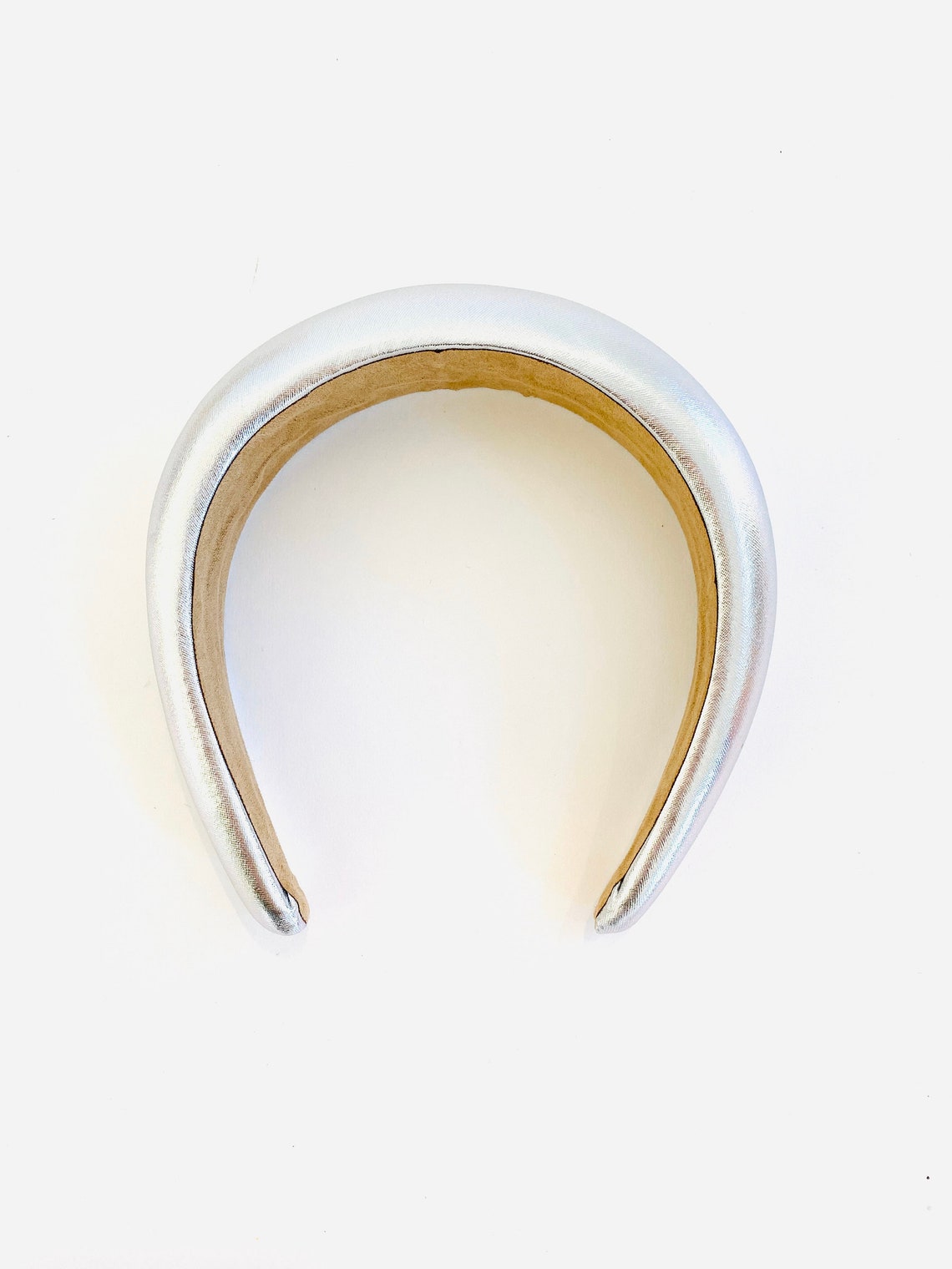 Metallic Padded Headband Metallic Gold Padded Headband Etsy