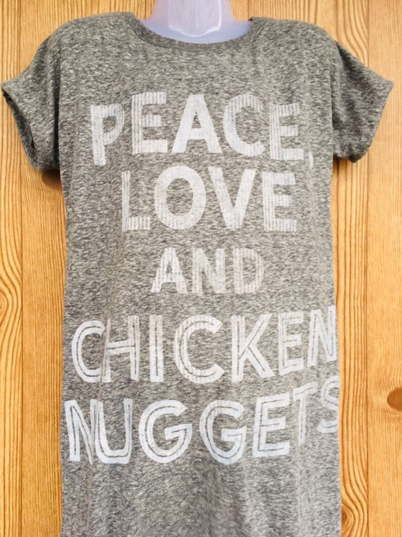 i love chicken nuggets t shirt