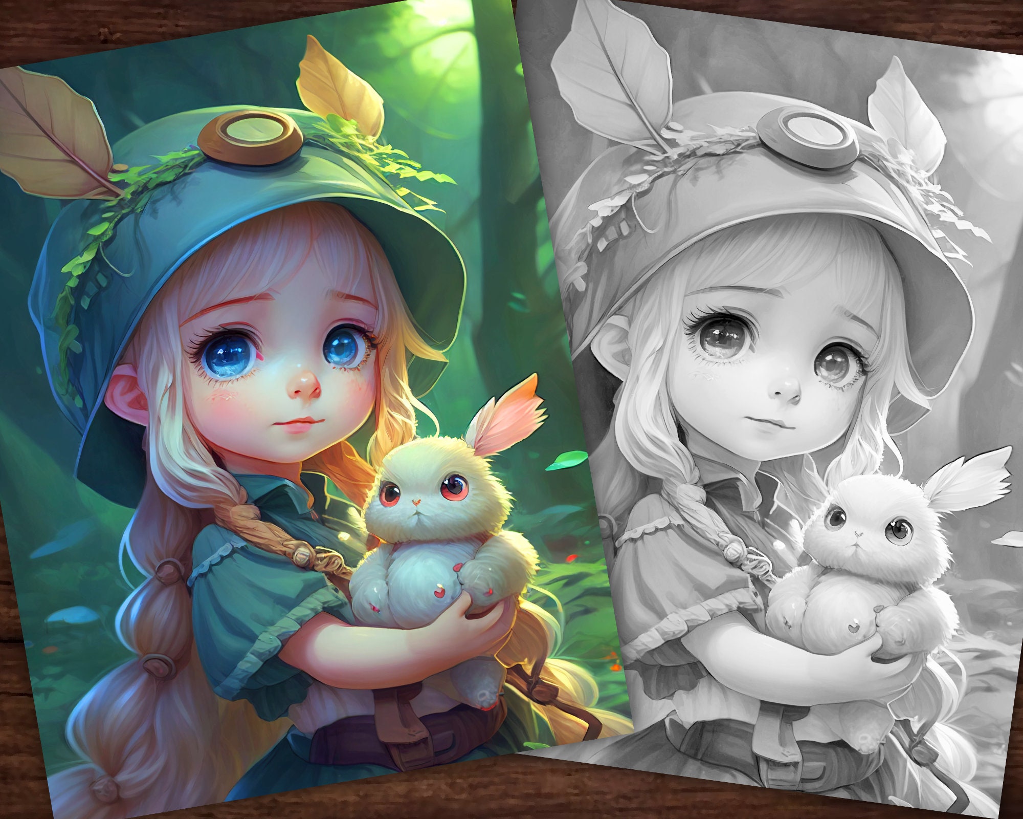 42 Adorable Gnome Crafts for Kids They Can't Help But Love! 28 Gnome Sweetie Girl #3 Fairy Fantasy Anime Coloring Page, Adults +…