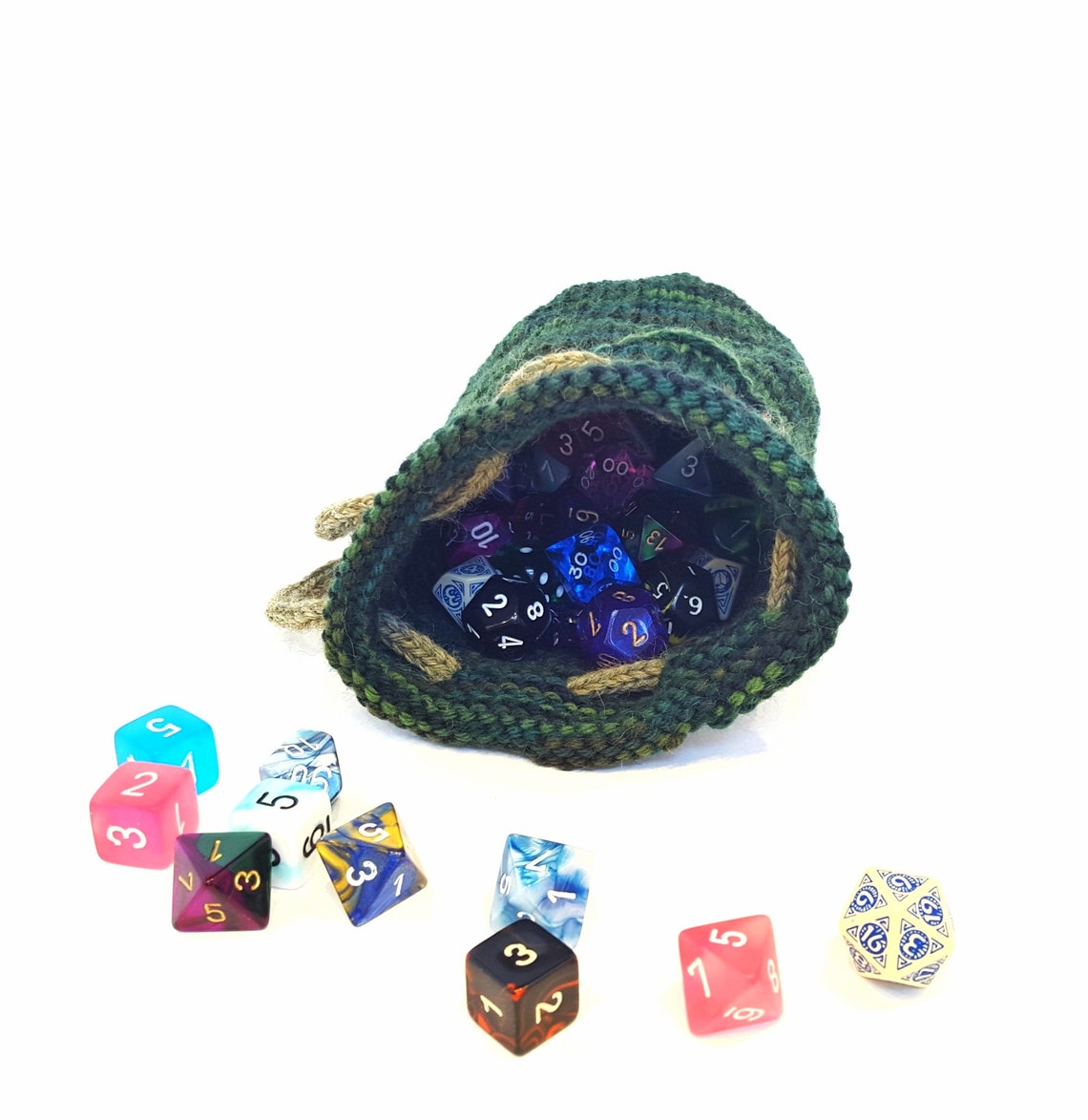 Dice Bag Pattern Collection // 4 Patterns Etsy