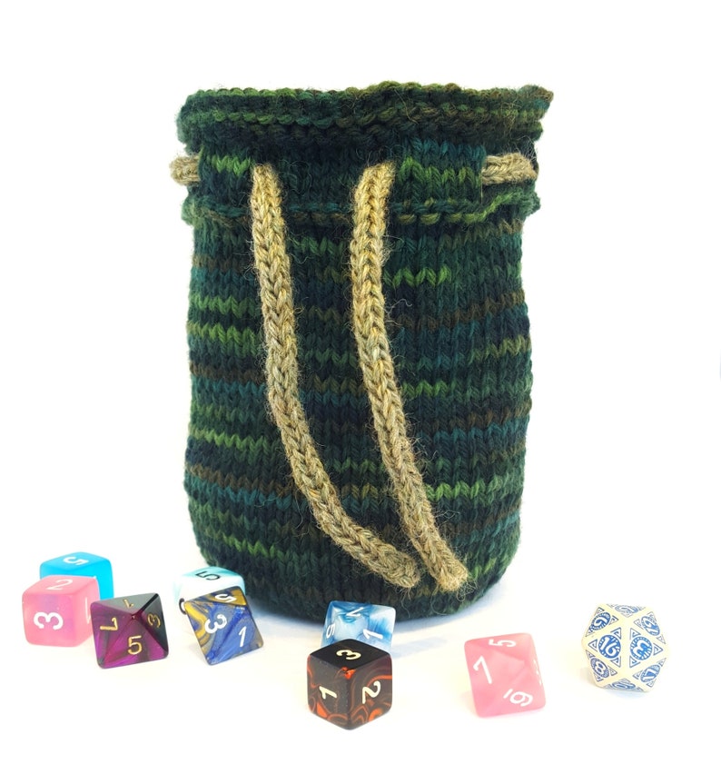 Dice Bag Pattern Collection // 4 Knitting Patterns PDF Etsy