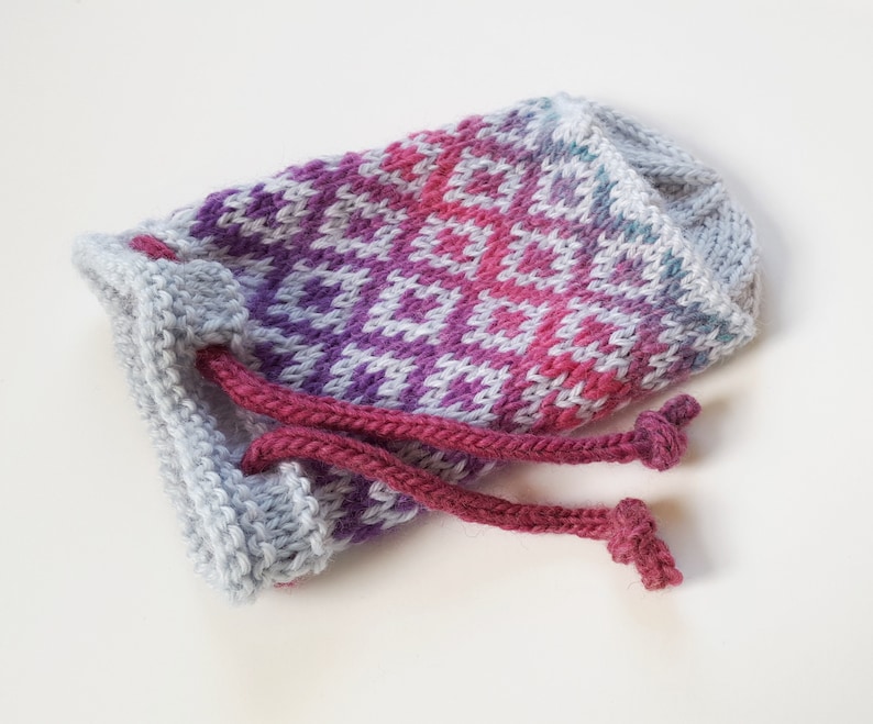 Dice Bag Pattern Collection // 4 Knitting Patterns PDF Etsy